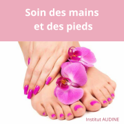 Visuel mains pieds institut audine